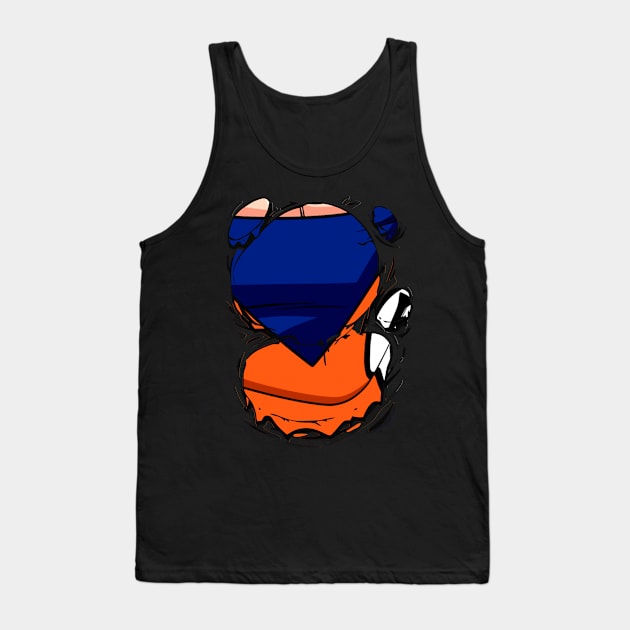 Goku Tank Top by Simpson3h